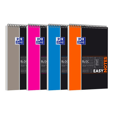 EASYNOTES OXFORD ETUDIANT INTEGRALE 4 TROUS 210x315 160P OPTIK P.SEYES+TAG POLYP