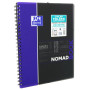 NOMADBOOK OXFORD ETUDIANT INTEGRALE 4 TROUS 240x310 160POPTIK P. Q5/5+TAG POLYPR