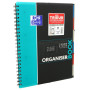 ORGANISERBOOK OXFORD ETUDIANT INTEGRALE 4 TROUS 245x310 160P OPTIK P. SEYES+TAG