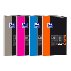 EASYNOTES OXFORD ETUDIANT INTEGRALE 4 TROUS 210x315 160P OPTIK P. Q5/5+TAG POLYP