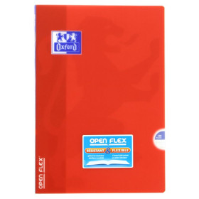 CAHIER OXFORD OPENFLEX AGRAFE 210x297 140P OPTIK P. SEYES POLYPRO ASSORTI