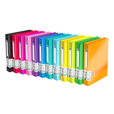 CLASSEUR OXFORD COLOR LIFE EASYLOCK A4+ D40 4AN-O ASSORTI