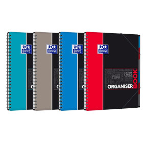 ORGANISERBOOK OXFORD ETUDIANT INTEGRALE 4 TROUS 245x310 160PAGES OPTIK P. L7mm P