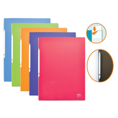 PROTEGE-DOCS STAND UP OXFORD A4 50 POCH PP ASSORTI PAV