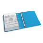 CLASSEUR OXFORD ETUDIANT A4 D30R 4AN D PP OPAQUE ASSORTI