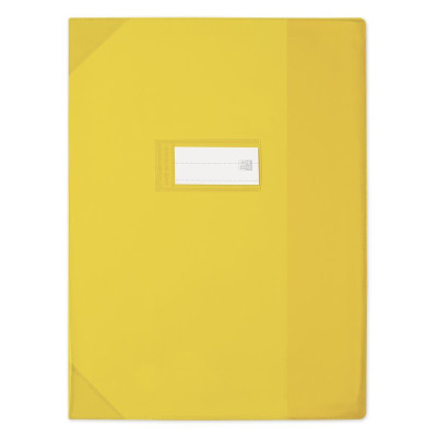 PROTEGE-CAH OXFORD STRONG LINE 24X32 SANS MARQUE PAGE PVC150 TRANSLU JAUNE