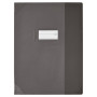 PROTEGE-CAH OXFORD STRONG LINE 24X32 SANS MARQUE PAGE PVC150 TRANSLU NOIR