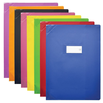 PROTEGE-CAH OXFORD STRONG LINE 24X32 SANS MARQUE PAGE PVC150 OPAQUE ASSORTI