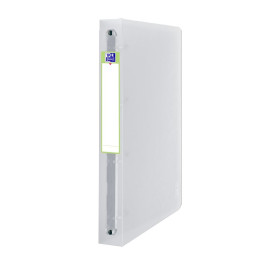 CLASSEUR OXFORD 2ND LIFE A4+ D40 4AN -O PP TRANSLUCIDE INCOLORE