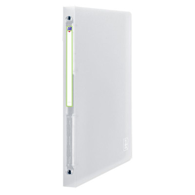 CLASSEUR OXFORD 2ND LIFE A4 D20 4AN -O PP TRANSLUCIDE INCOLORE