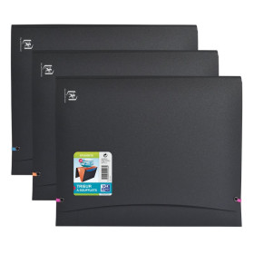 TRIEUR A SOUFFLET OXFORD ETUDIANT A4 8 POSITIONS PP OPAQUE ASSORTI