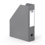 PORTE-REVUE OXFORD 32X24 DOS 7 / BOITE DE 10 PVC GRIS