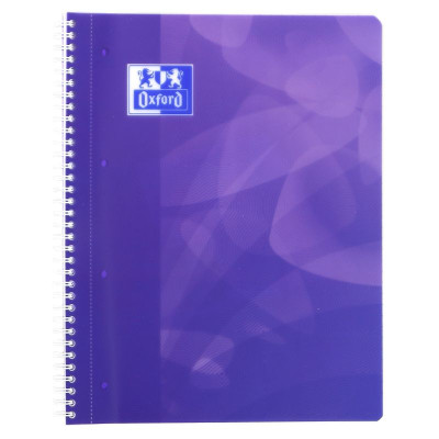 CAHIER OXFORD LAGOON INTEGRALE et 4TROUS 230x297 160P OPTIKP. SEYES+TAG POLYPRO