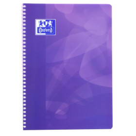 CAHIER OXFORD LAGOON INTEGRALE 210x297 100P OPTIK P. Q5/5+TAG POLYPRO ASSORTI