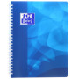 CAHIER OXFORD LAGOON INTEGRALE 170x220 160P OPTIK P. SEYES+TAG POLYPRO ASSORTI