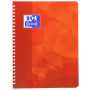 CAHIER OXFORD LAGOON INTEGRALE 170x220 160P OPTIK P. SEYES+TAG POLYPRO ASSORTI