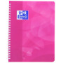 CAHIER OXFORD LAGOON INTEGRALE 170x220 160P OPTIK P. SEYES+TAG POLYPRO ASSORTI