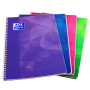 CAHIER OXFORD LAGOON INTEGRALE 210x297 100P OPTIK P. Q5/5+TAG POLYPRO ASSORTI