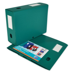 BOITE OXFORD MEMPHIS 24X32 D100 PP VERT A PLAT