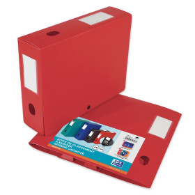 BOITE OXFORD MEMPHIS 24X32 D80 PP ROUGE A PLAT