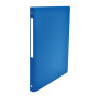 CLASSEUR NO NAME A4 D20 4AN ROND PP BLEU