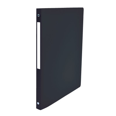 CLASSEUR NO NAME A4 D20 4AN ROND PP NOIR