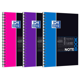 NOTEBOOK OXFORD ETUDIANT INTEGRALE 185x250 160P OPTIK P. Q5/5+TAG ASSORTI
