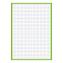 BLOC BRISTOL OXFORD 148x210 30 FICHES PERFOREES Q5/5 VERT