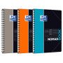 NOMADBOOK OXFORD ETUDIANT INTEGRALE 195x285 160P OPTIK P. LIGNE 7mm+TAG POLYPRO