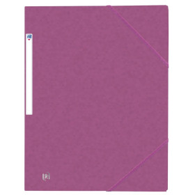 CHEMISE ELAST 3RAB. OXFORD TOPFILE+ A4 VIOLET PACx10