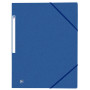 CHEMISE ELAST SS RAB. OXFORD TOPFILE+ A4 BLEU PACx10