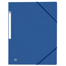 CHEMISE ELAST SS RAB. OXFORD TOPFILE+ A4 BLEU PACx10
