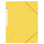 CHEMISE ELAST SS RAB. OXFORD TOPFILE+ A4 JAUNE PACx10