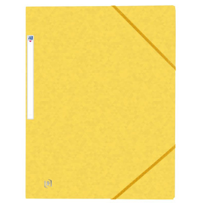 CHEMISE ELAST SS RAB. OXFORD TOPFILE+ A4 JAUNE PACx10