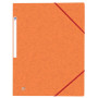 CHEMISE ELAST SS RAB. OXFORD TOPFILE+ A4 ORANGE PACx10