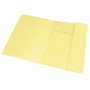 CHEMISE ELAST 3RAB. OXFORD TOPFILE+ A4 JAUNE PASTEL X10