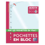 40 POCHETTE PERFOREE OXFORD QUICKIN BLOC A4 PP90 LISSE INCOLORE