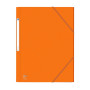 CHEMISE ELAST 3RAB. OXFORD EUROFOLIO+ A4 ORANGE PACx10