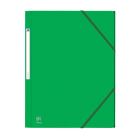 CHEMISE ELAST 3RAB. OXFORD EUROFOLIO+ A4 VERT PACx10