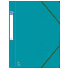 **OB** CHEMISE ELAST 3RAB. OXFORD EUROFOLIO+ PRESTIGE A4 AQUA