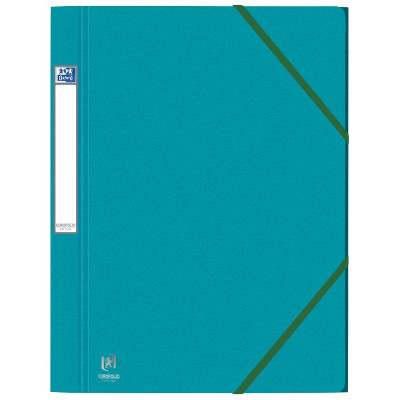 **OB** CHEMISE ELAST 3RAB. OXFORD EUROFOLIO+ PRESTIGE A4 AQUA