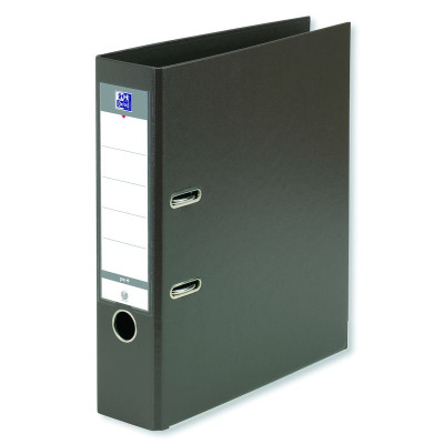 CLASSEUR A LEVIER OXFORD SMART A4 DOS 80MM 2 ANNEAUX PP/PP MARRON
