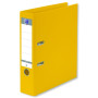 CLASSEUR A LEVIER OXFORD SMART A4 DOS 80MM 2 ANNEAUX PP/PP JAUNE