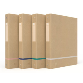 CLASSEUR OXFORD TOUAREG A4 D40 4AN-O CARTE ASSORTI