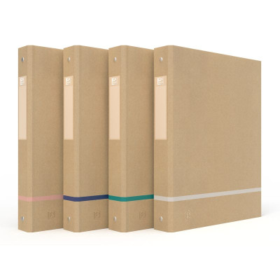 CLASSEUR OXFORD TOUAREG A4 D40 4AN-O CARTE ASSORTI