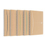 CAHIER OXFORD TOUAREG INTEGRALE 210x297 180P RECYCLE LIGNE 7mm+TAG ASSORTI