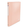 CLASSEUR OXFORD SCHOOL LIFE A4 D20 4AN-O PP OPAQUE ASSORTI PASTEL