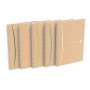 CAHIER OXFORD TOUAREG INTEGRALE 210x297 180P RECYCLE LIGNE 7mm+TAG ASSORTI