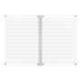 CAHIER OXFORD TOUAREG INTEGRALE 210x297 180P RECYCLE LIGNE 7mm+TAG ASSORTI