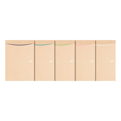 BLOC OXFORD TOUAREG AGRAFE 210x297 160P Q5/5 RECYCLE ASSORTI